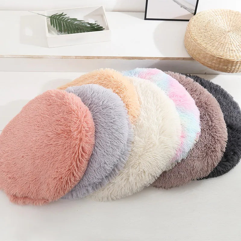 Round Dog Bed Mat