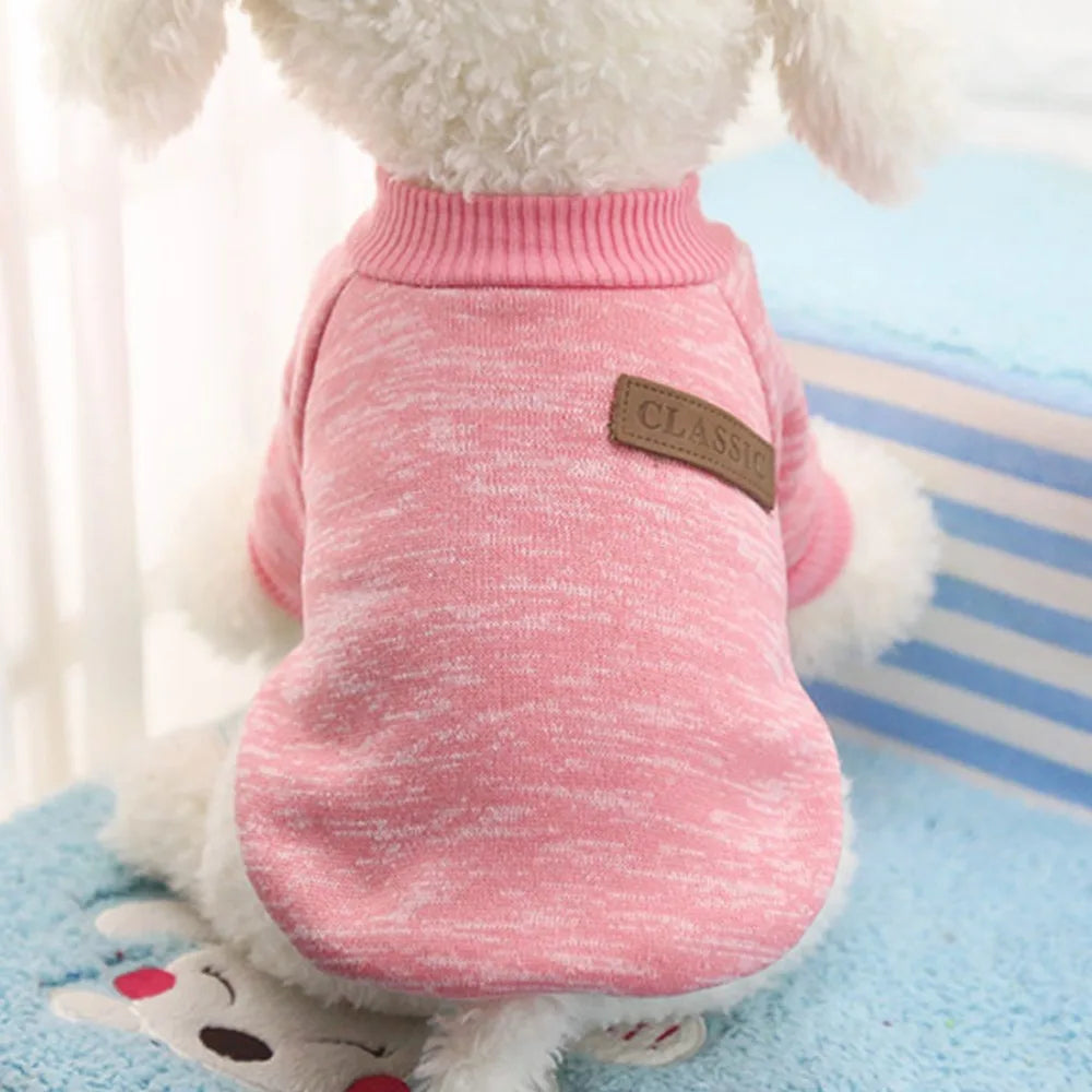 Sweater suave para perros