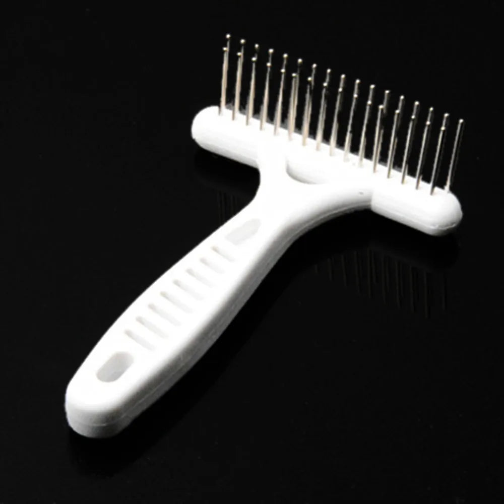 Short and long hair brush