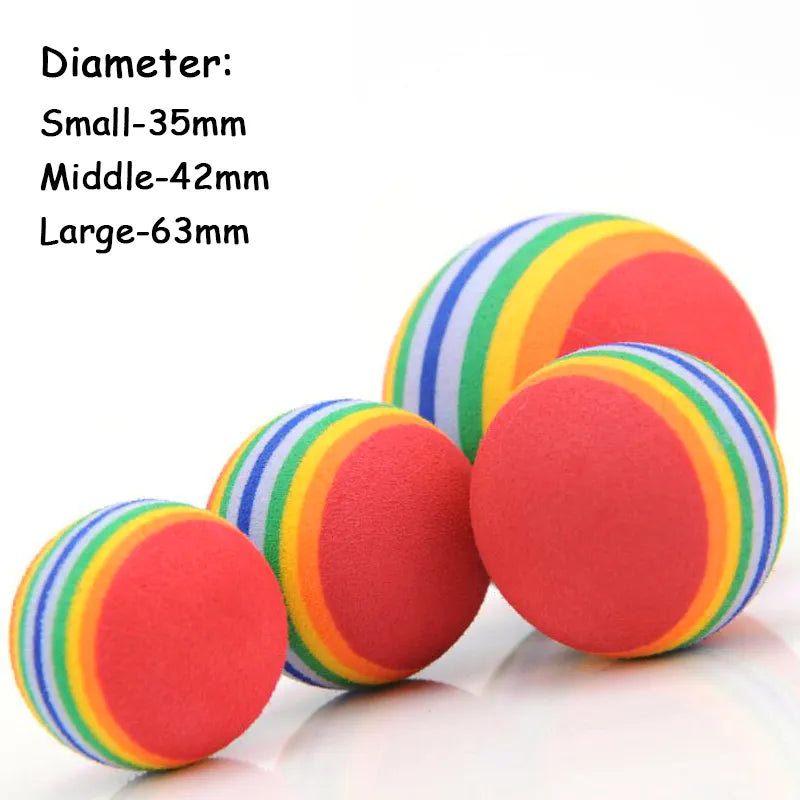 Soft Foam Rainbow Play Balls