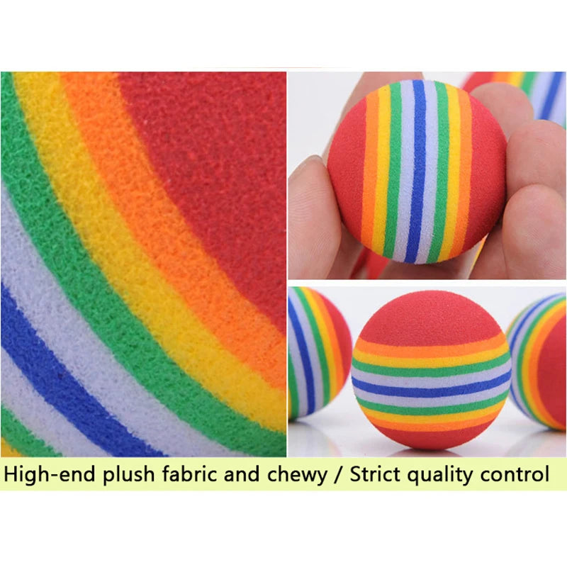 Soft Foam Rainbow Play Balls