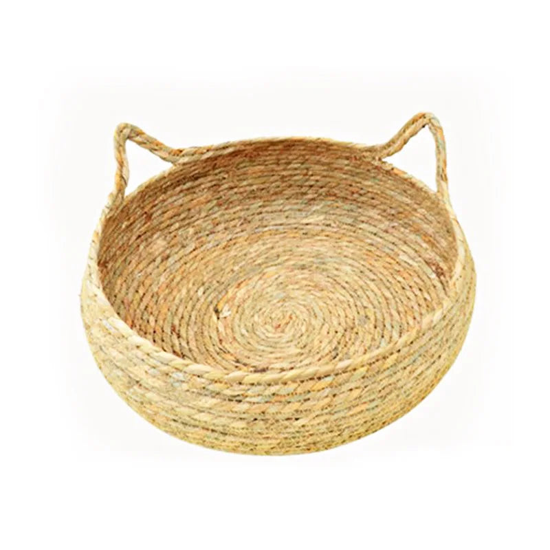 Wicker Cushion Pet Beds